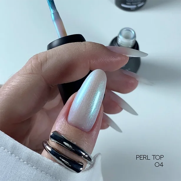 Top Perl №4 8 ml Siller - Top Coat