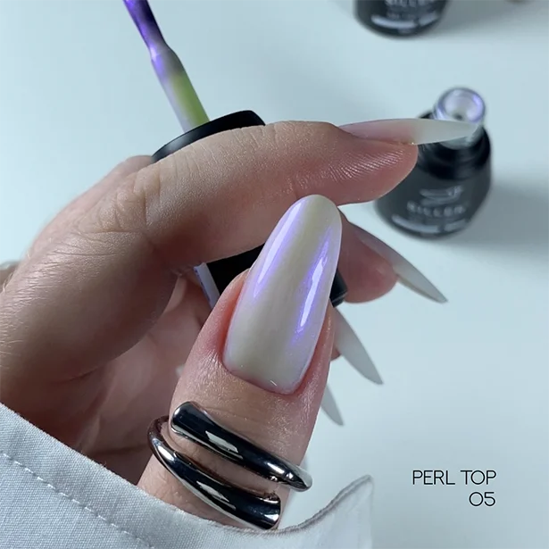 Top Perl №5 8 ml Siller - Top Coat