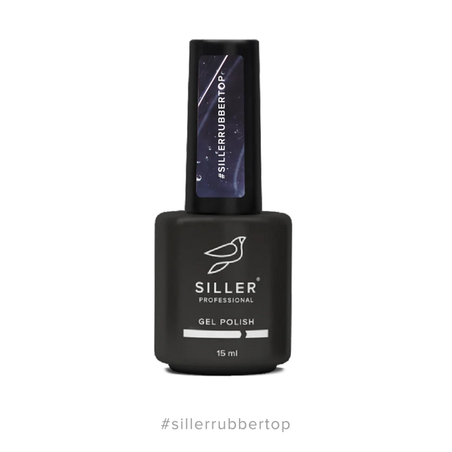 Top Rubber 15 ml Siller - Top Coat