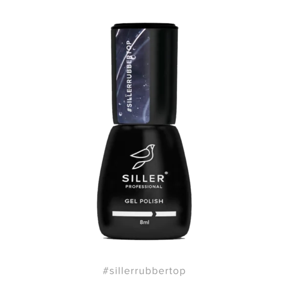 Top Rubber 8 ml Siller - Top Coat