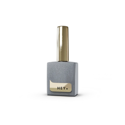 Top Silver Shimmer 15 ml HEYLOVE - Top Coat