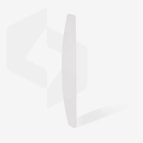 White disposable files for crescent base Expert 42 150 grit (50 pcs) Staleks Pro - Disposable nail file