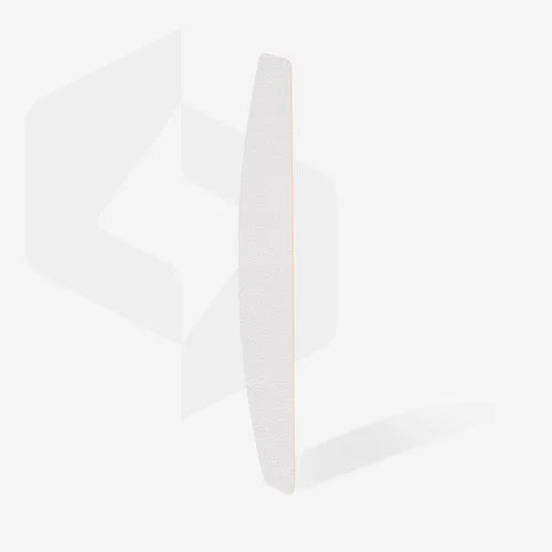 White disposable files for crescent base Expert 42 180 grit (50 pcs) Staleks Pro - Disposable nail file